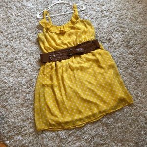 Spring polka dot dress! Size xl!